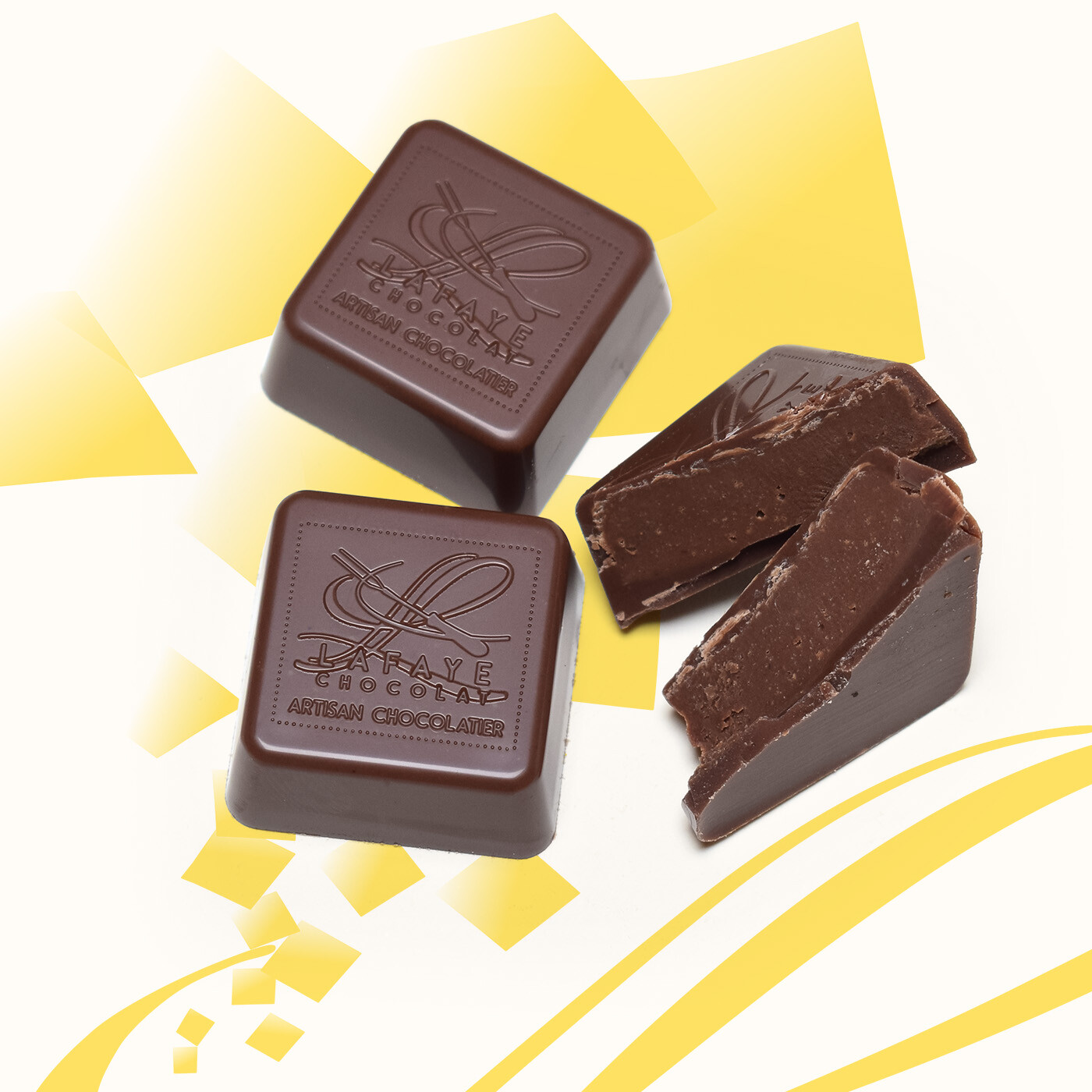 Chocolats au lait fourrés au praliné – Image 2