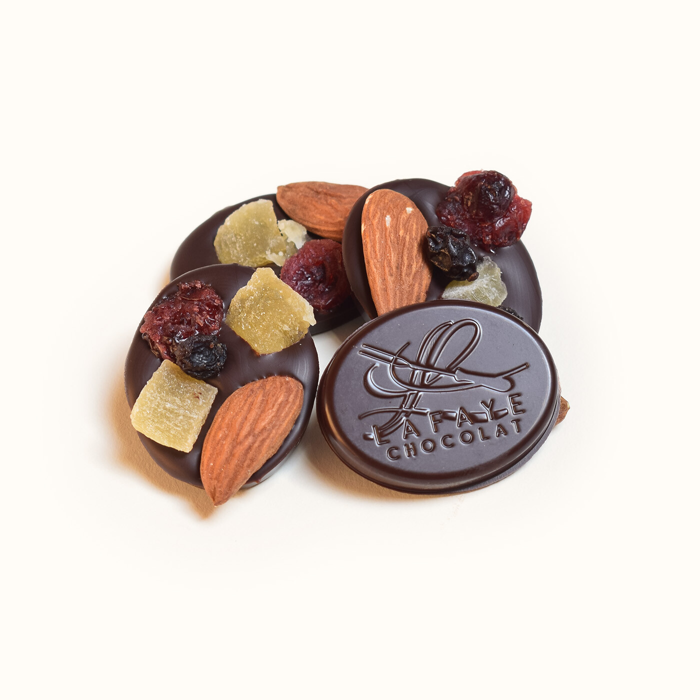 Mendiants chocolat noir