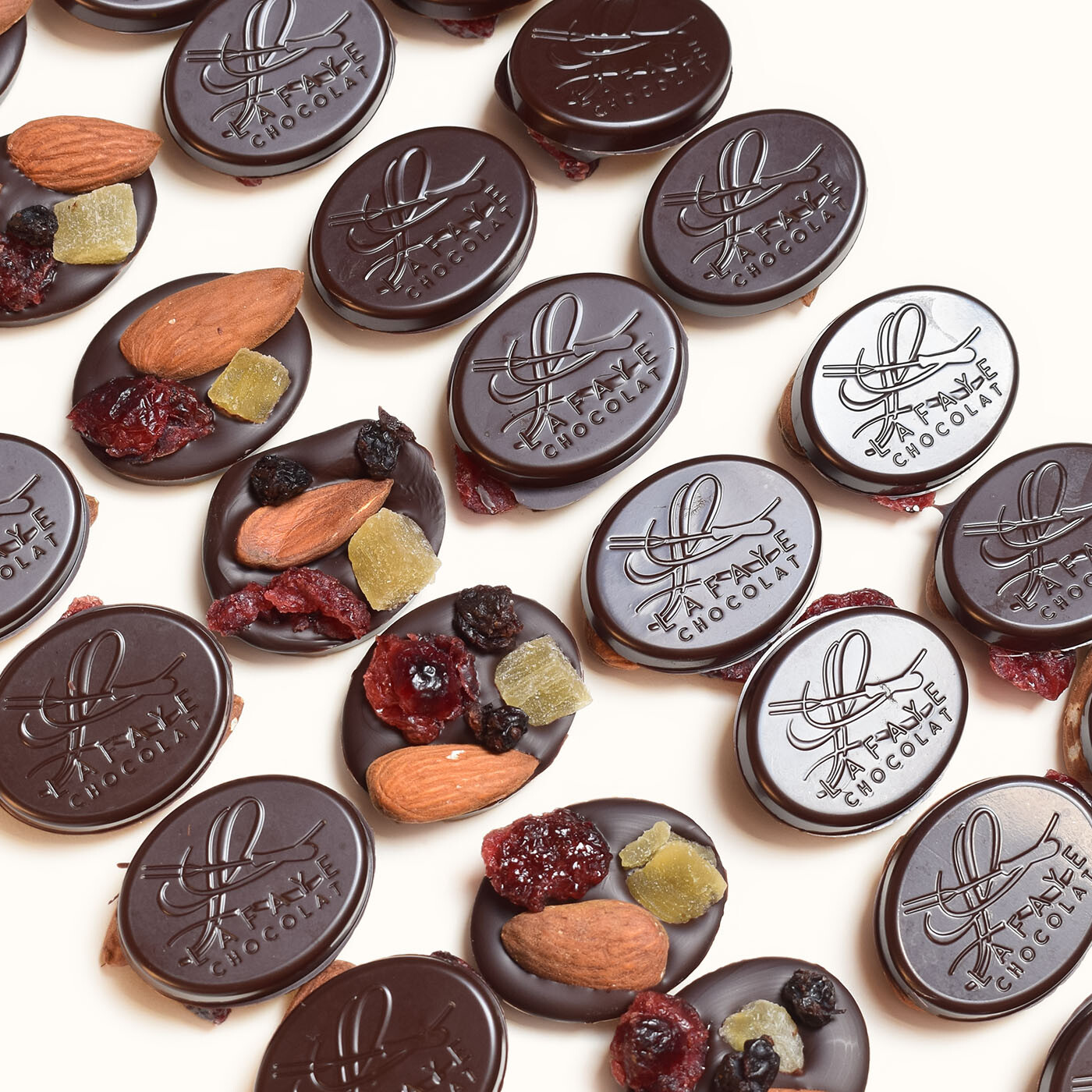 Mendiants chocolat noir