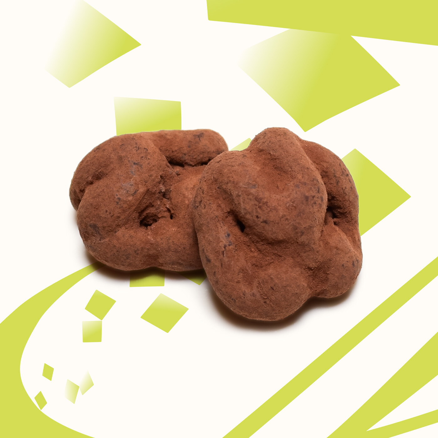 Noix enrobées de chocolat noir