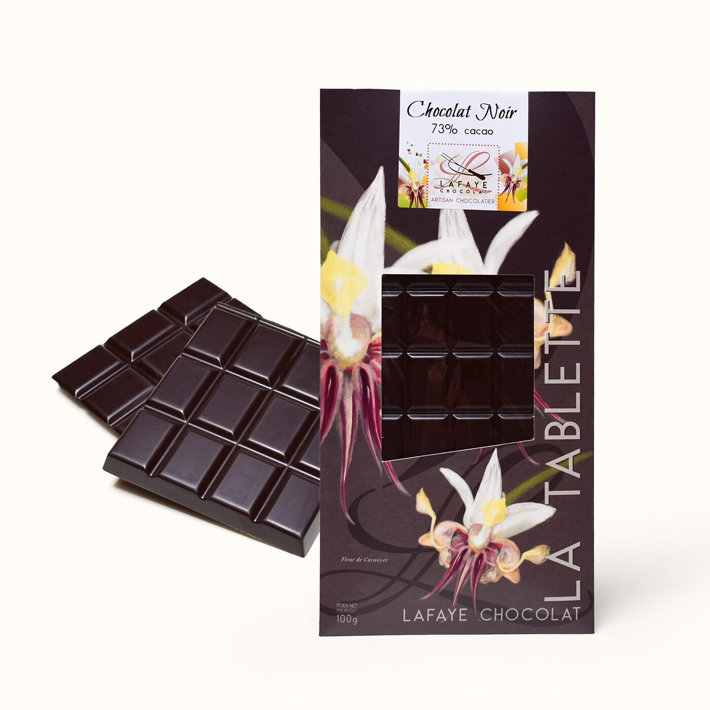 tablette chocolat noir 73% cacao