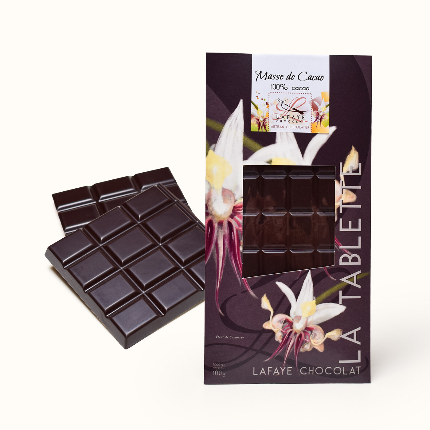 tablette masse de cacao