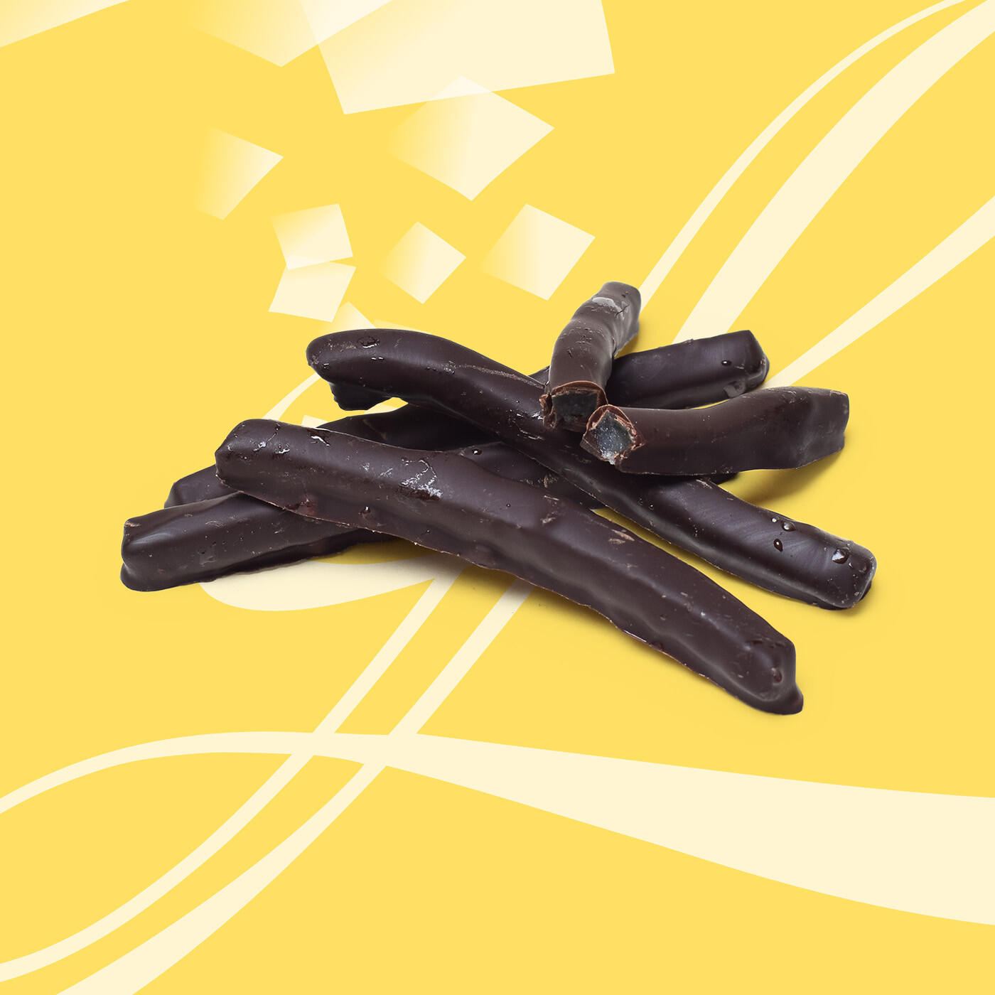 Citronnettes confites enrobées chocolat noir