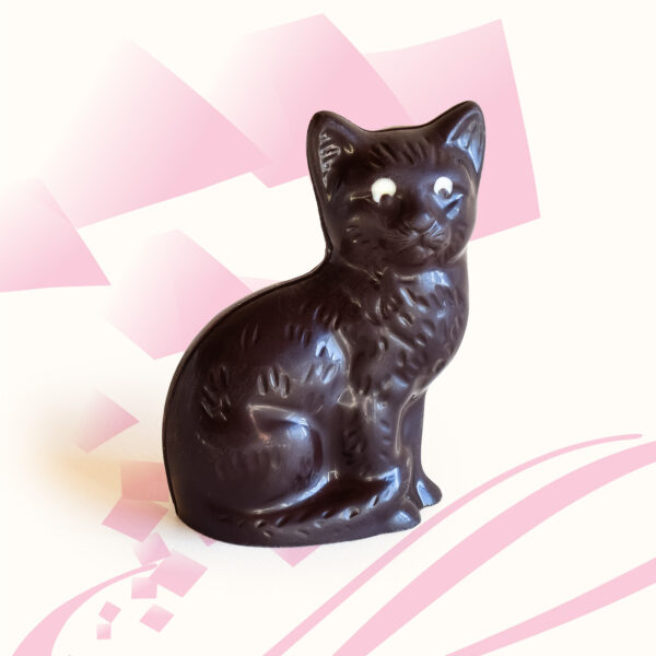 Chat en chocolat