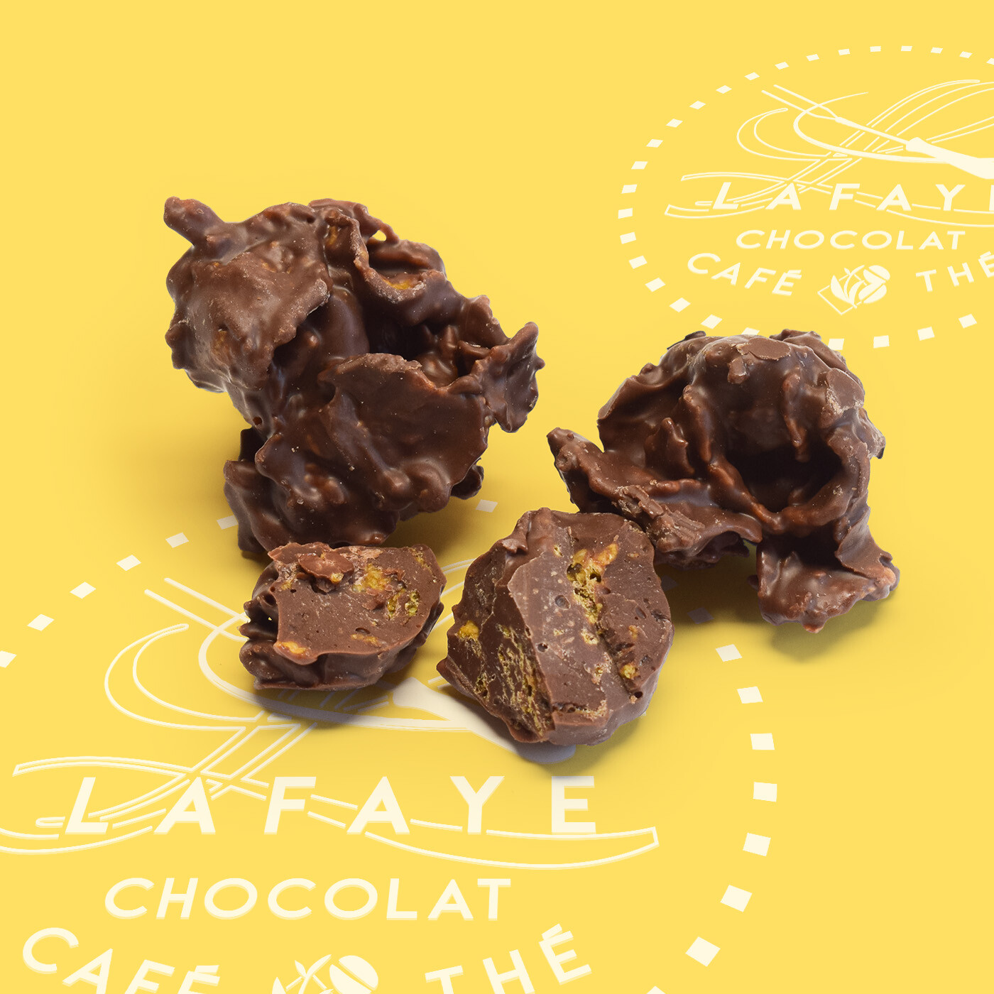 Roses des sables chocolat lait