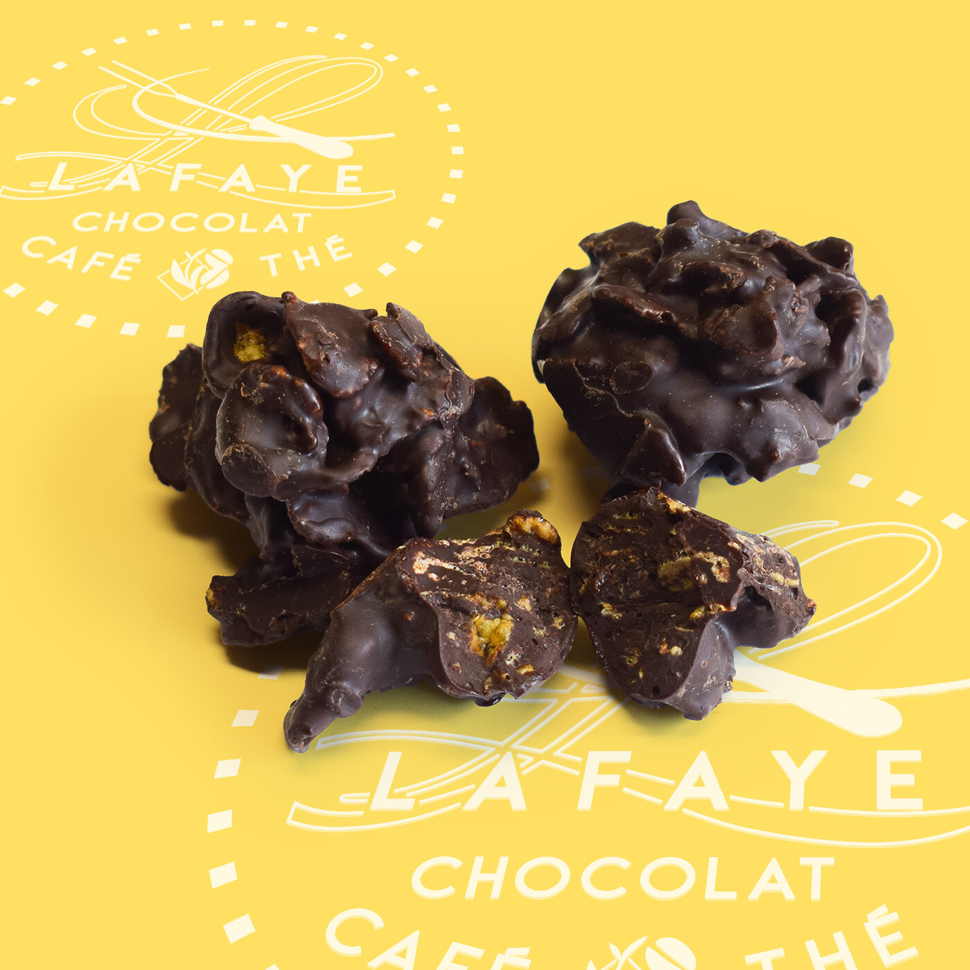 Roses des sables chocolat noir