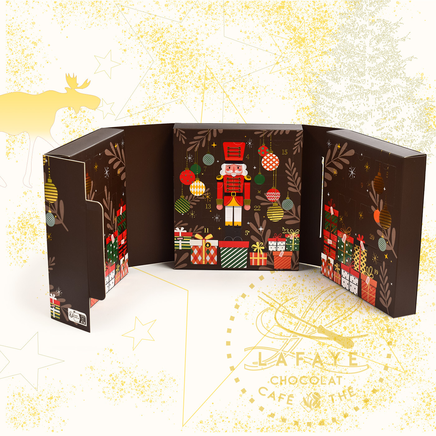 Calendrier de l'Avent garni de chocolats – Image 2