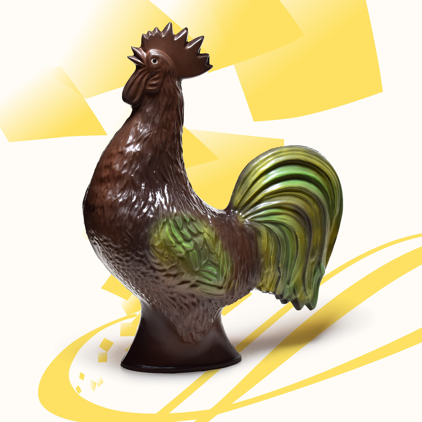 Coq en chocolat