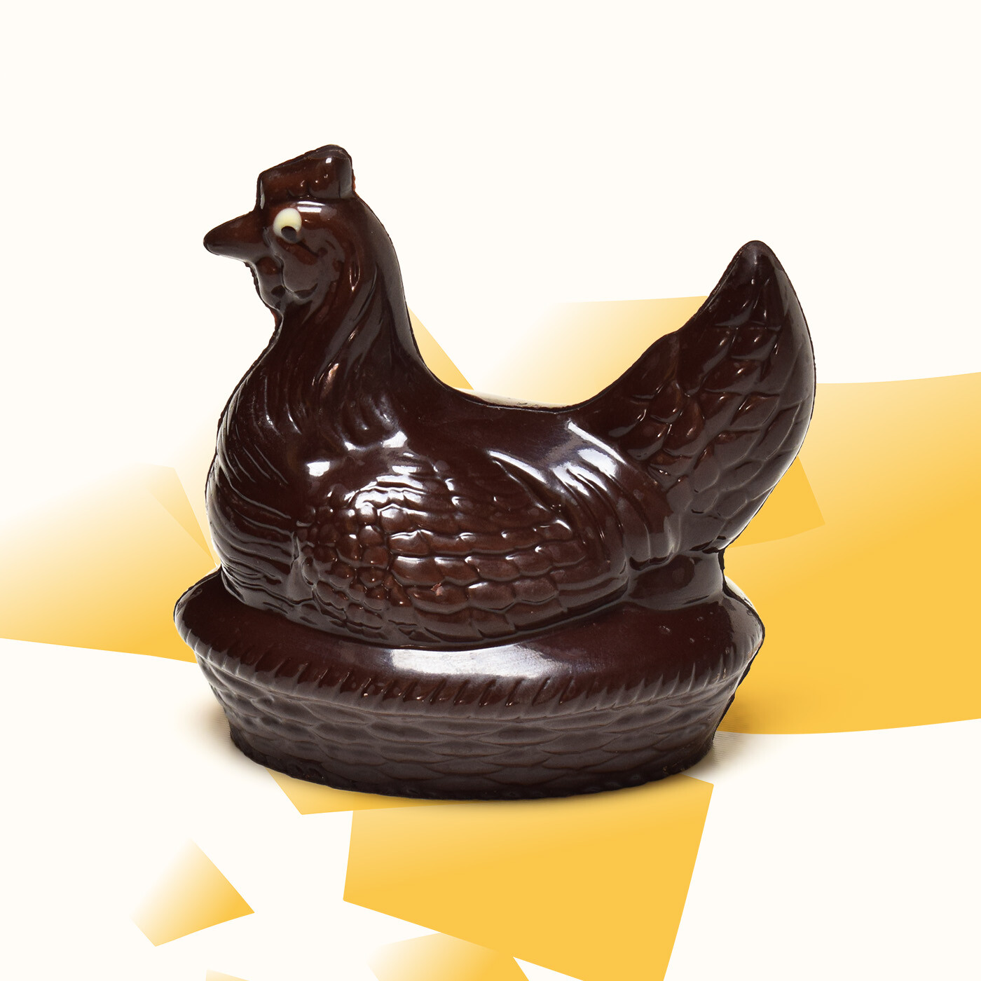 Poule en chocolat