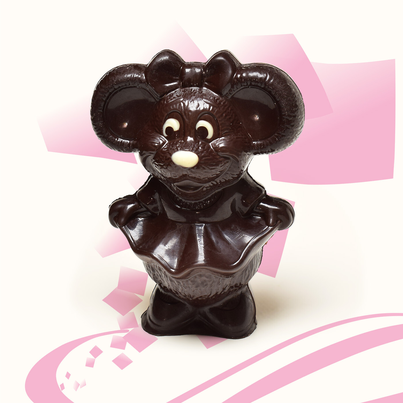 Souris en chocolat