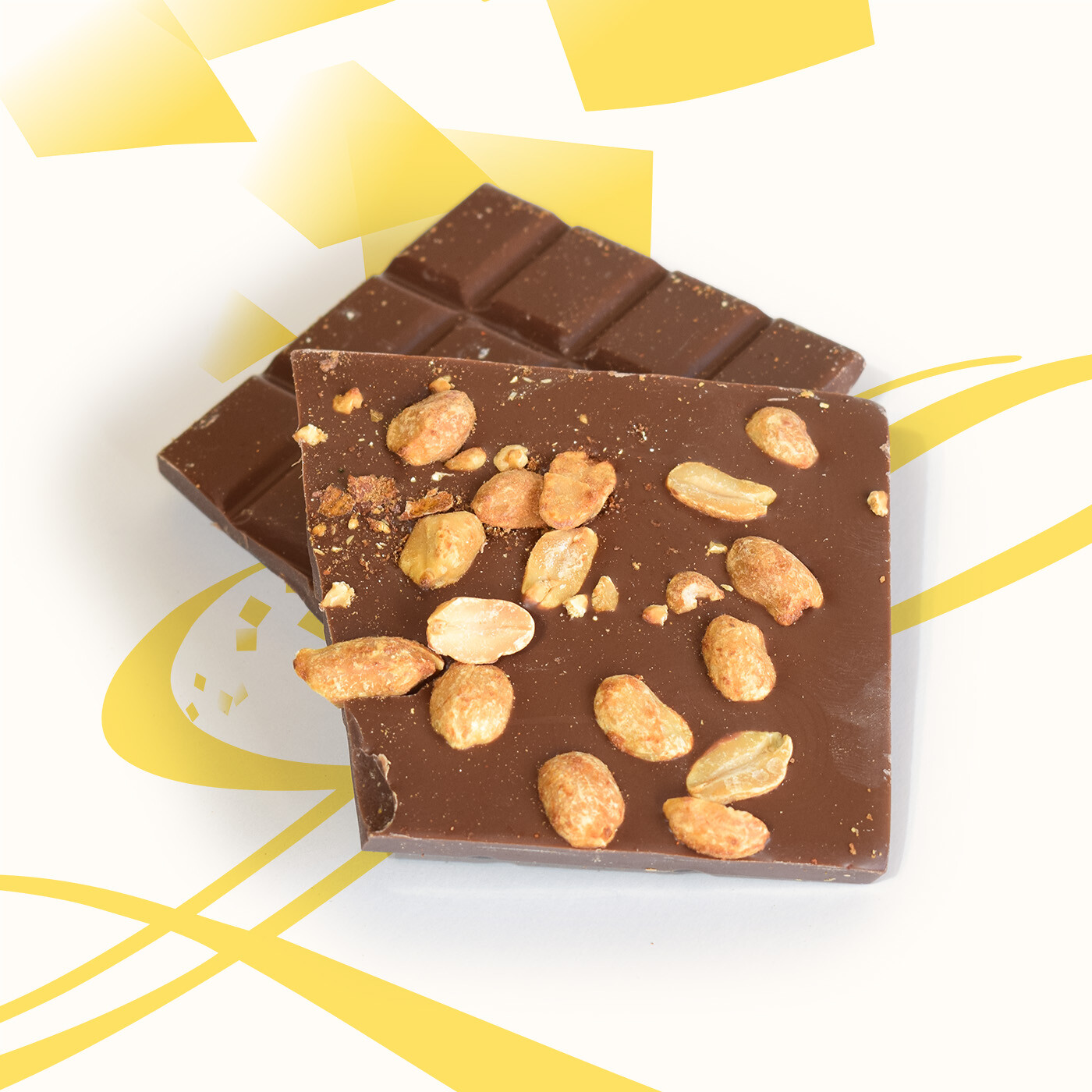 Tablette chocolat au lait cacahuètes – Image 2