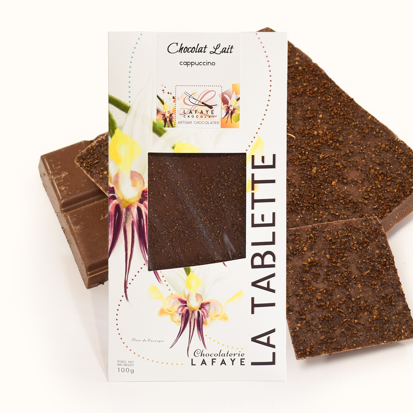 Tablette chocolat au lait cappuccino