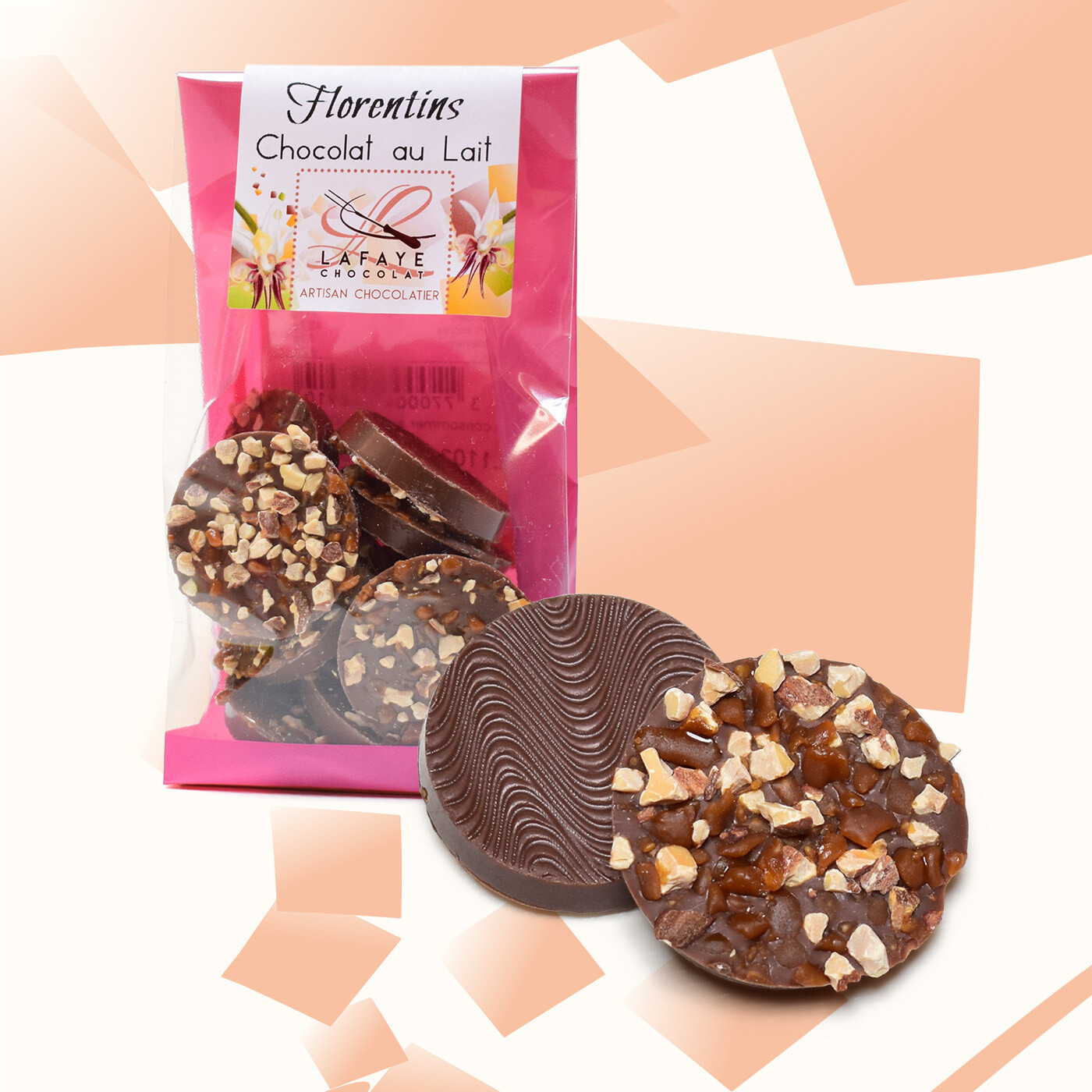 Florentins chocolat au lait 100g
