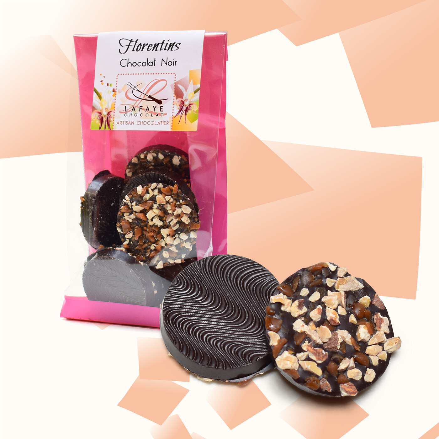 Florentins chocolat noir 100g