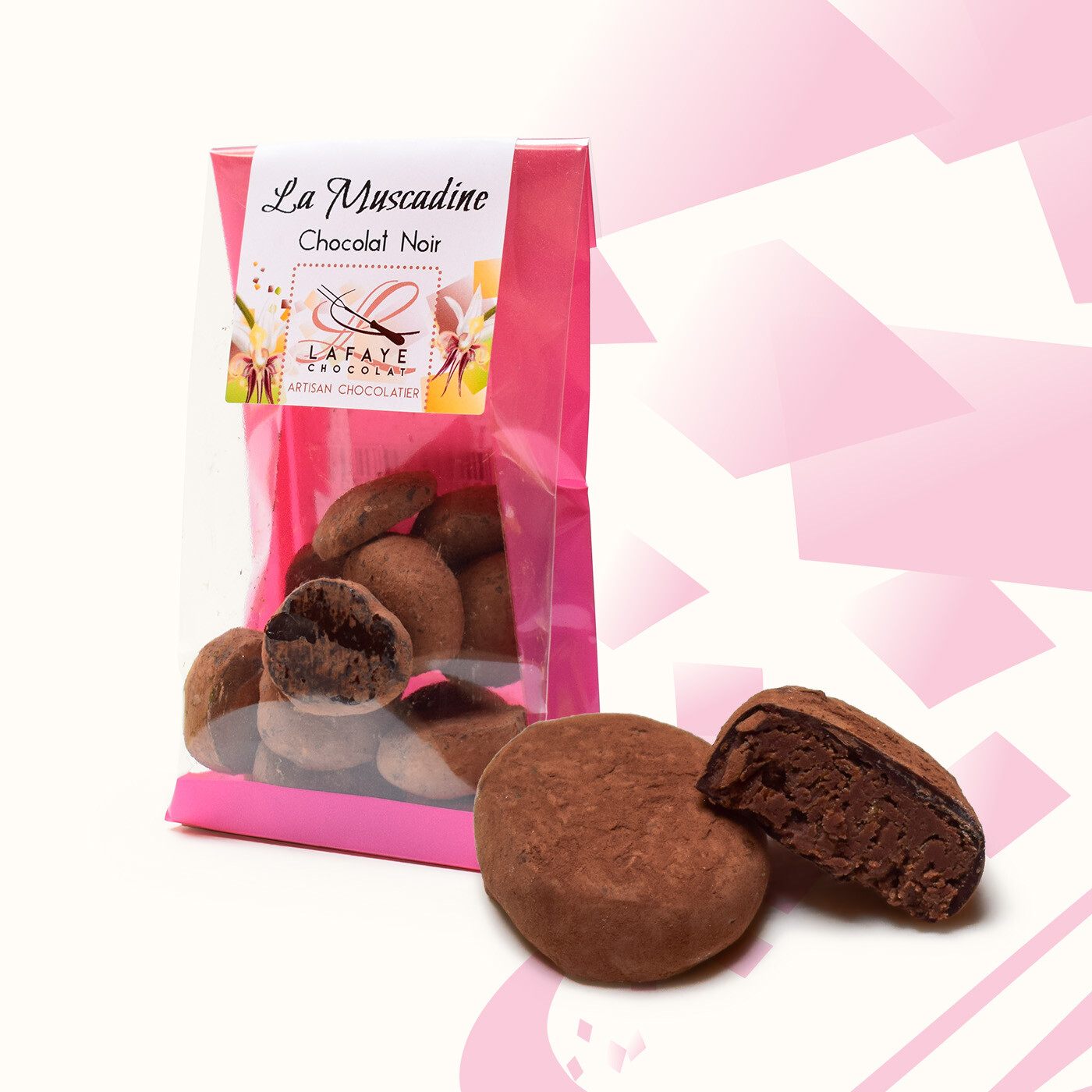 Muscadines chocolat noir 100g